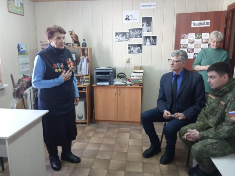 Встреча с военнослужащими воинской части г. Шуя, участниками СВО..
