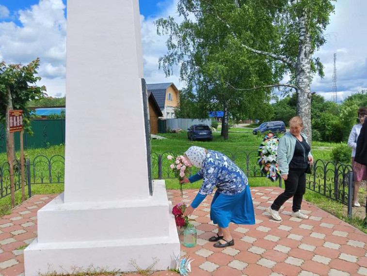 День памяти и скорби в Сунженском сельском поселении.